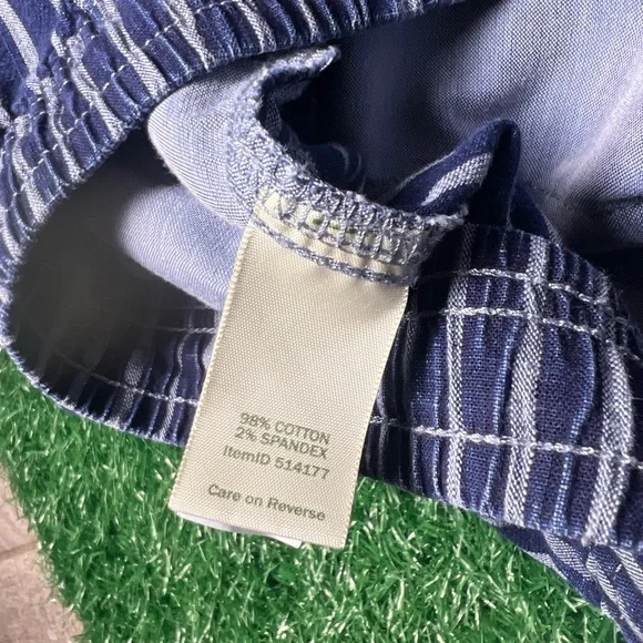 LL Bean Striped Cotton Shorts! - Picture 6 of 6